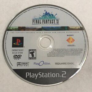PS2 Final Fantasy XI Online PlayStation 2